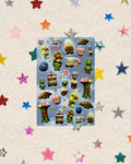 CGL x Lilly Jane Sticker Sheet